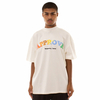 Camiseta Approve Huge New Rainbow Off White