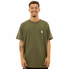 Camiseta Element Basic Crew Color Verde Militar - comprar online