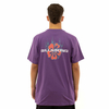 Camiseta BillaBong Paradise Burning Roxo