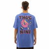 Camiseta Thug Nine The Bite Azul