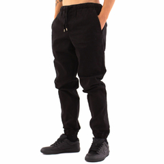 Calça Freesurf Sarja Jogger Preto - comprar online