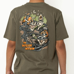 Camiseta Element The Gathering Verde Militar na internet