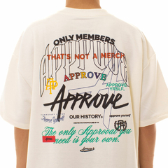 Camiseta Approve Huge Only Off White - loja online