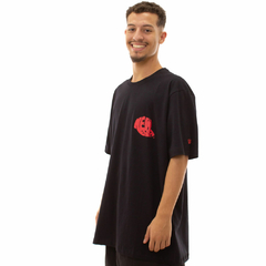 Camiseta New Era Branded Plus Size Preto - loja online