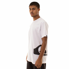 Camiseta Quiksilver Side Logo Branco - loja online