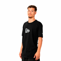 Camiseta New Era All Core Essentials Style Brande Preto na internet