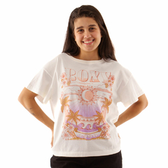 Camiseta Roxy Star Chart Off White - 360surfshop