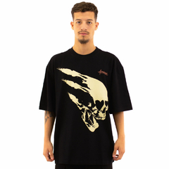 Camiseta Approve Ove Skull And Bones II Preto na internet