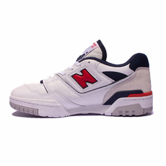 Tênis New Balance 550 Mas Branco/Vermelho - comprar online