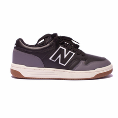 Tênis New Balance 480 Low Preto/Grafite na internet