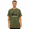 Camiseta QuikSilver Full Logo Verde Militar