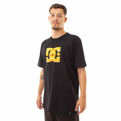 Camiseta DC Star Chrome Gold Preto na internet