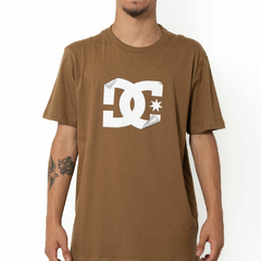 Camiseta DC Star Peel Of Marrom - 360surfshop