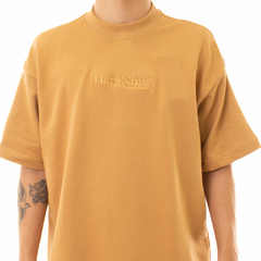 Camiseta Thug Nine Oversized Bold Premium Ocre - 360surfshop