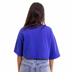 Cropped Approve Bold New Classic Azul Royal - loja online