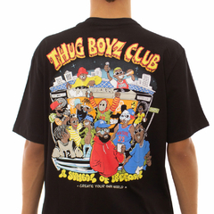 Camiseta Thug Nine Block Party Preto - 360surfshop