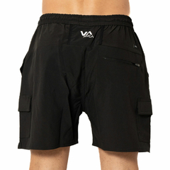 Bermuda Rvca Basecamp Cargo 16 Preto - comprar online