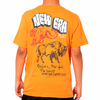 Camiseta New Era All Subversive Art Branded Laranja