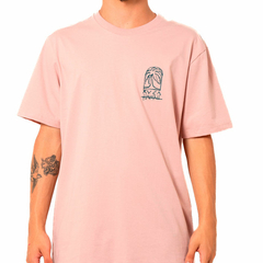 Camiseta Rvca Sketch Palm Rosa Claro - comprar online