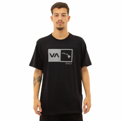 Camiseta Rvca Island Balance Box Preto - 360surfshop