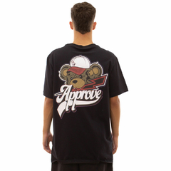 Camiseta Bold Approve Home Run Preto