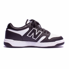 Tênis New Balance 480 Low Preto/Branco - comprar online