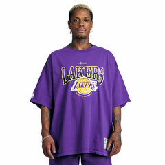 Camiseta Approve Huge X Nba Lakers Basic Roxo