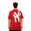 Camiseta New Era Core Essentials Style Neyyan Vermelho Escuro