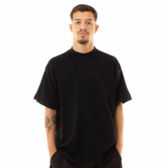 Camiseta Thug Nine Oversized Bold Premium Preto - 360surfshop