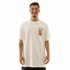 Camiseta Thug Nine Flaming Reaper Branco - comprar online