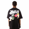 Camiseta Approve Huge Peaceandluv Preto