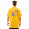 Camiseta Billabong Twin Fins Mostarda