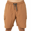 Bermuda Freesurf Elastico Cargo Ocre