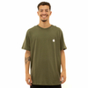 Camiseta Element Basic Crew Color Verde Militar