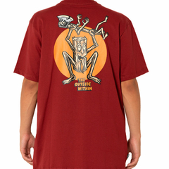 Camiseta Element The Chase Vinho - loja online