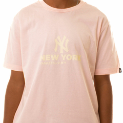 Camiseta New Era Core Essentials Style Neyyan Rosa na internet