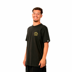 Camiseta Quiksilver Classic Arch Cinza Escuro - 360surfshop