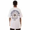 Camiseta DC No 94 Worker Compass Branco