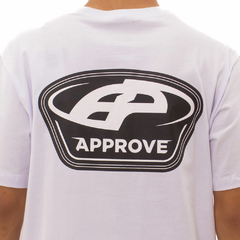 Camiseta Approve Bold Ap Advance Branco - 360surfshop