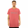 Camiseta Rvca Big Stone Vermelho Escuro