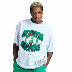 Camiseta Approve Huge Nba Boston Celtics Branco - 360surfshop