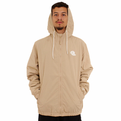 Jaqueta New Era Windbreaker Cap Kaki - loja online