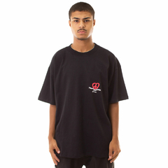 Camiseta Approve Huge Peaceandluv Preto - 360surfshop