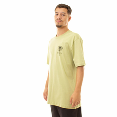 Camiseta Rvca Pommier Palms Verde Claro - 360surfshop