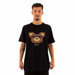 Camiseta Approve Bold Style Bear Preto