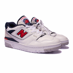 Tênis New Balance 550 Mas Branco/Vermelho na internet