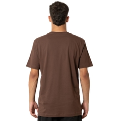 Camiseta New Era Mini Bordado Neyyan Marrom - 360surfshop