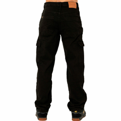 Calça Freesurf Sarja Cargo Preto - comprar online