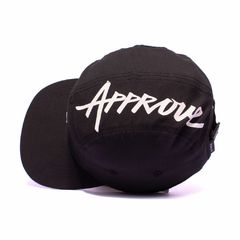 Boné Approve 5Panel Biglogo Preto - 360surfshop