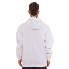 Jaqueta New Era Windbreaker Logo Box Branco - loja online